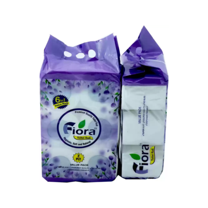 Fiora Toilet Tissue Roll(6 in 1) (10 in 1)